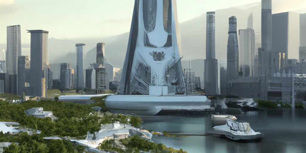 Ill. 3 - Paysage urbain civilisateur avancé